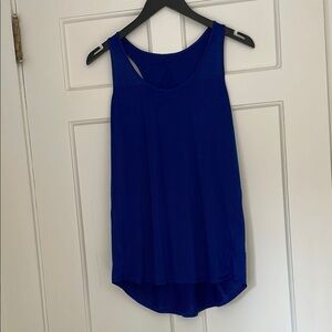 Women's Blue Lululemon Athletic Tank Top Size 6